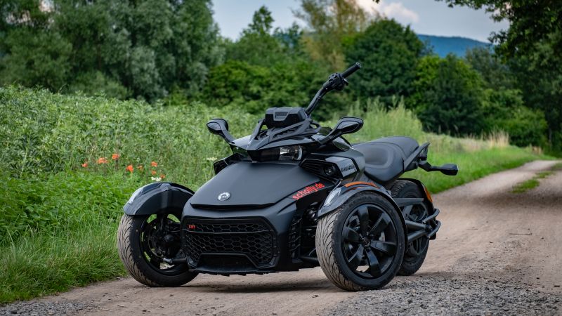 Can-Am Spyder F3-S, 2020 bikes, 5K (horizontal)