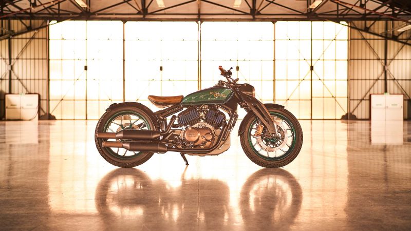 Royal Enfield KX, 2020 bikes, 4K (horizontal)