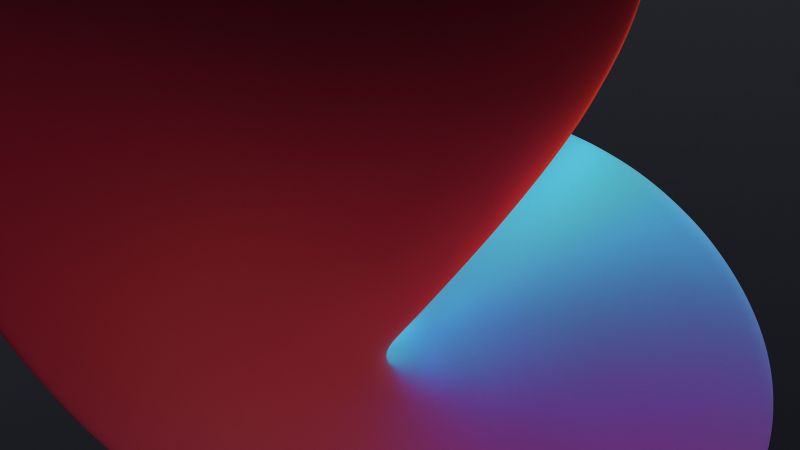 iPadOS 14, abstract, 4K (horizontal)