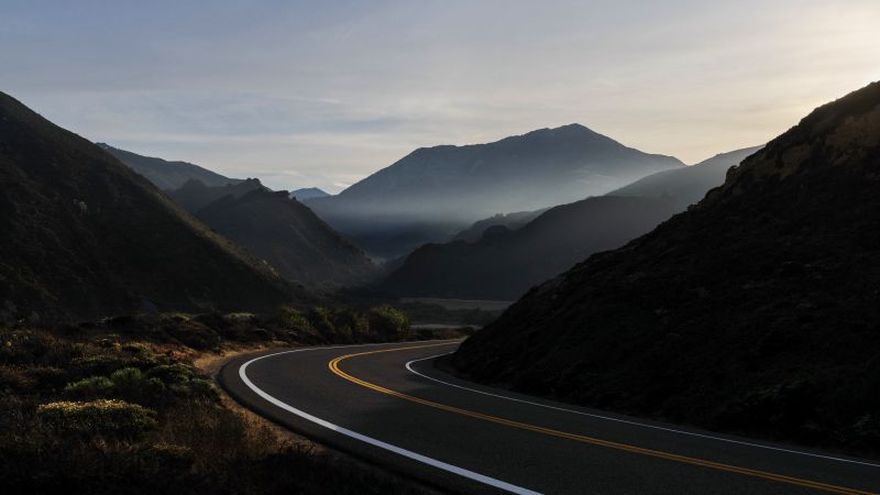 macOS Big Sur, road, Apple October 2020 Event, 5K (horizontal)