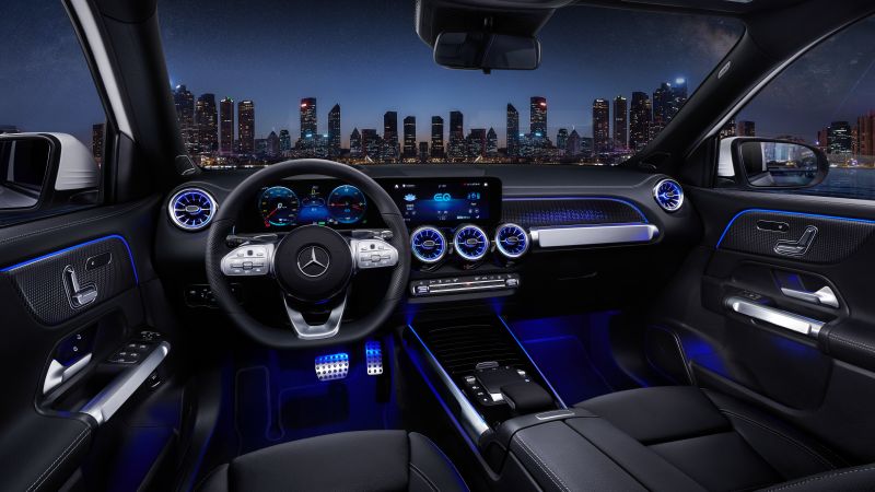 Mercedes-Benz EQB 350 AMG, Auto Shanghai 2021, 2021 cars, electric cars, SUV, 8K (horizontal)