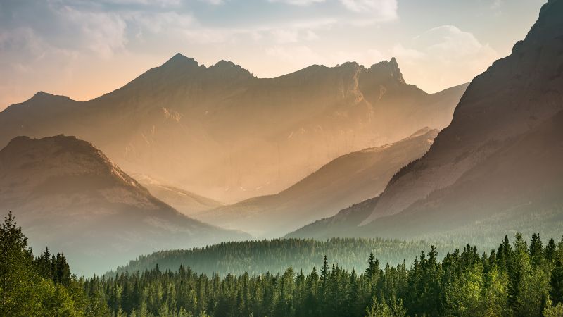 Banff National Park, Alberta, Canada, 4K (horizontal)