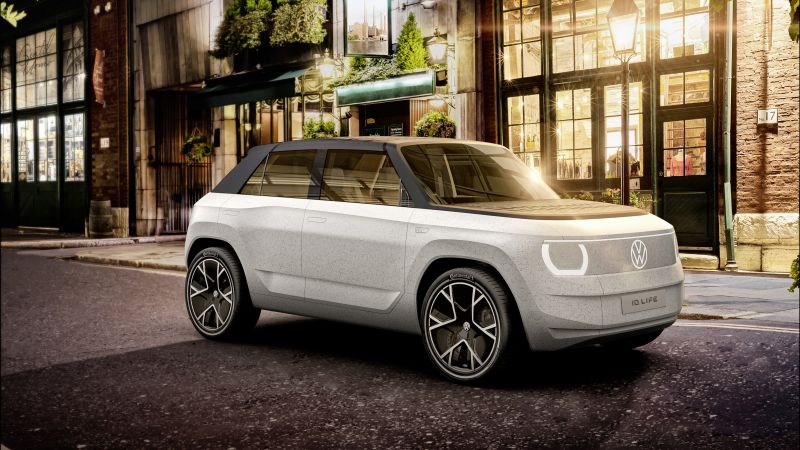 Volkswagen I.D. LIFE, Munich Motor Show 2021, electric cars, 2021 cars, 4K (horizontal)