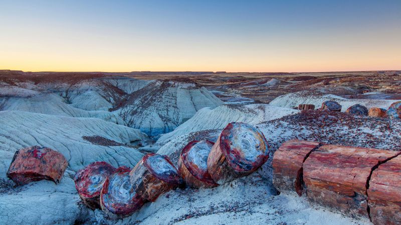 winter, frost, snow, rocks, earth, 5K (horizontal)