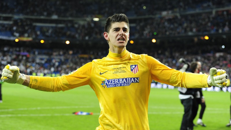 Football, Thibaut Courtois, soccer, The Best players 2015, Chelsea, Goalkeeper, footballer, Thibaut Nicolas Marc Courtois (horizontal)