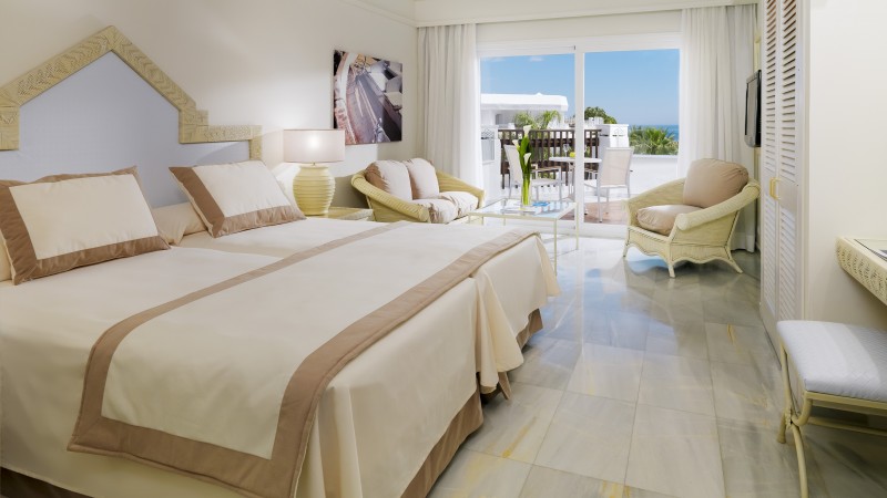 Iberostar Marbella Coral Beach, Best Hotels of 2015, tourism, travel, resort, vacation, bed, room, white (horizontal)