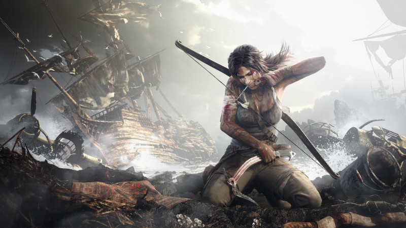 Rise of the Tomb Raider, 5k, 4k wallpaper, Tomb Rider, Best Games 2015, gameplay, review, screenshot, ship (horizontal)