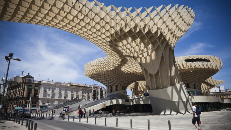 Metropol Parasol, Sevilla, tourism, travel (horizontal)