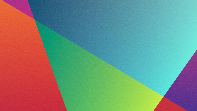 polygon, 4k, HD wallpaper, android wallpaper, triangle, background, orange, red, blue, pattern (horizontal)