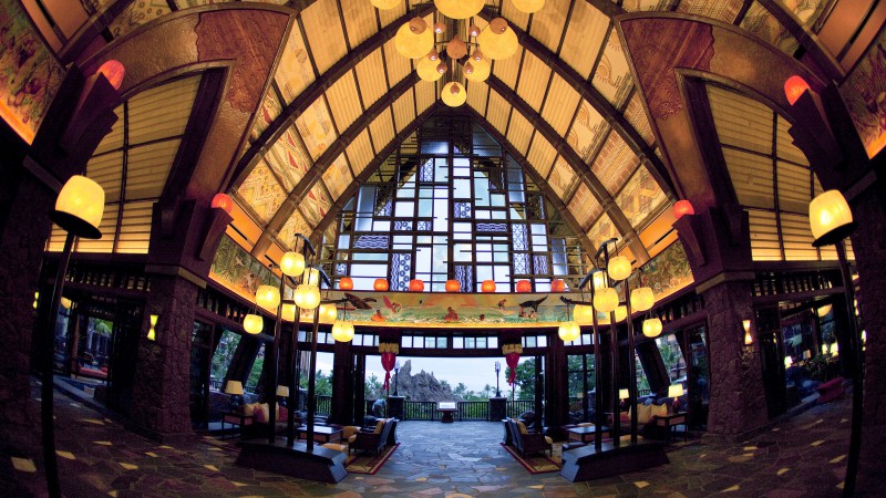 Disney Resort & Spa, Aulani, Best Hotels of 2015, tourism, travel, resort, vacation, lobby, booking (horizontal)