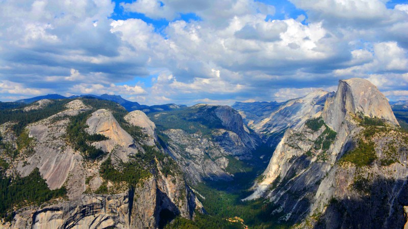 Yosemite, 5k, 4k wallpaper, 8k, forest, OSX, apple, mountains (horizontal)