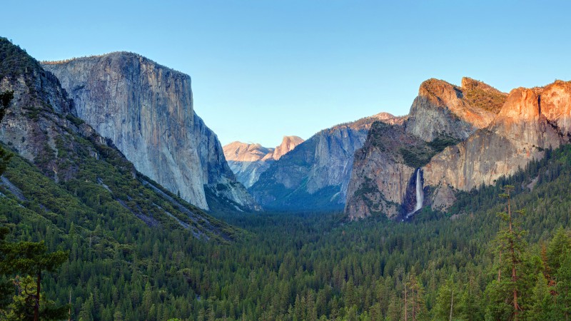 Yosemite, 5k, 4k wallpaper, forest, OSX, apple, mountains (horizontal)