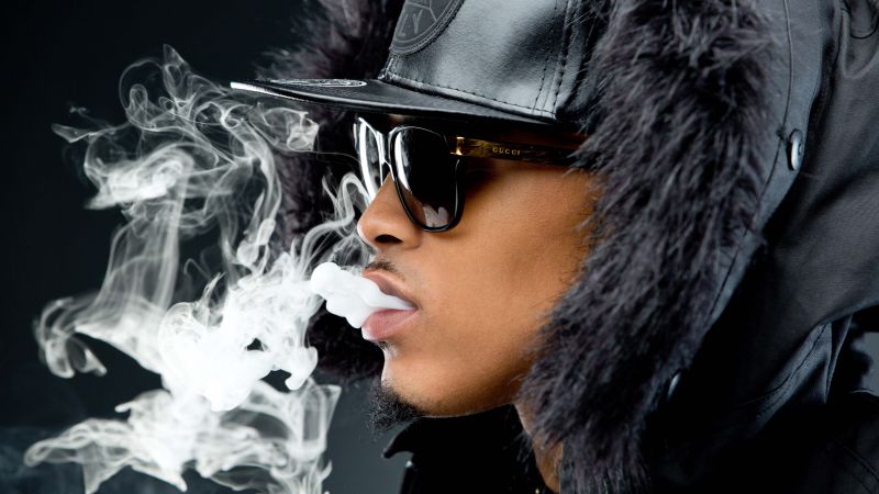 August Alsina, Top music artist and bands, rapper, singer, smoke (horizontal)