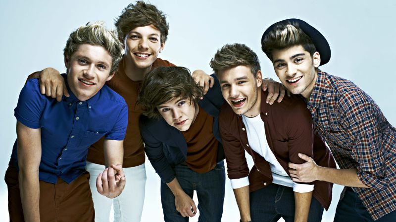 One Direction, Top music artist and bands, Liam Payne, Niall Horan, Louis Tomlinson, Harry Styles, Zayn Malik (horizontal)