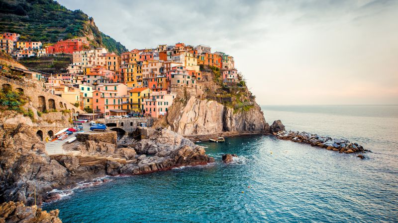 Manarola, Italy, Tourism, Travel (horizontal)