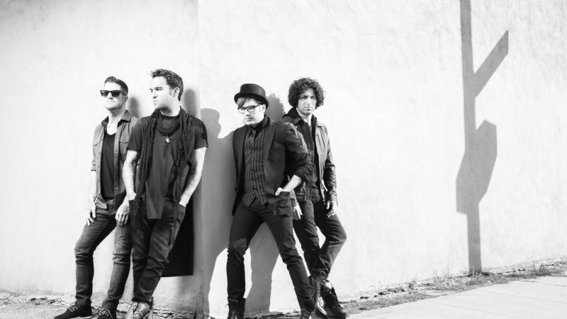 Fall Out Boy, Top music artist and bands, Patrick Stump, Peter Wentz, Joseph Mark Trohman, Andrew John Hurley (horizontal)
