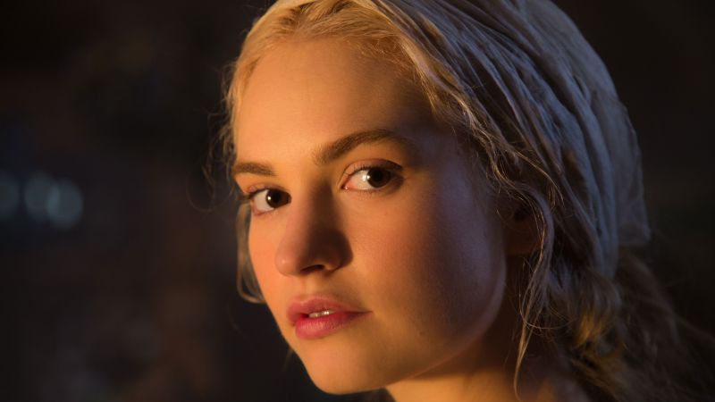 Cinderella, Best Movies of 2015, film, romantic, blonde, fog, Lily James (horizontal)