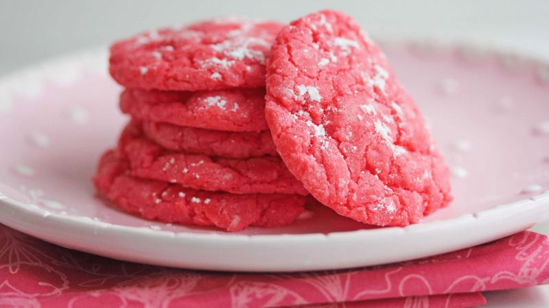 Cookies, pink (horizontal)