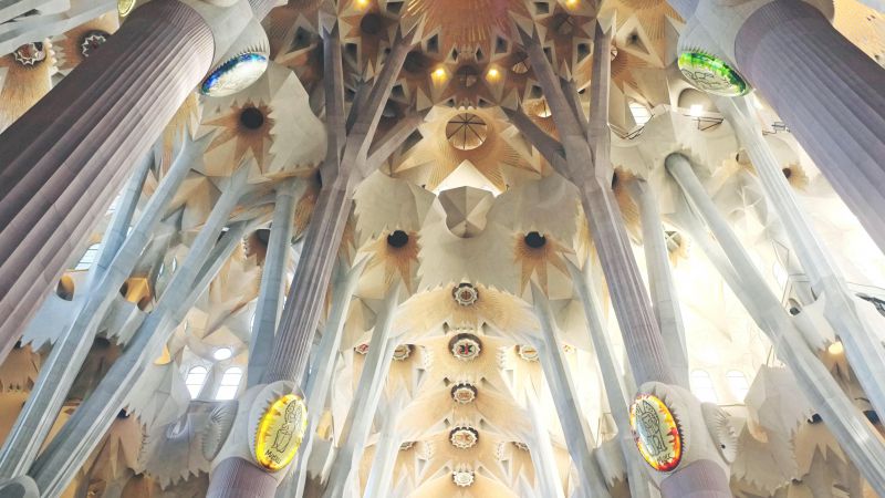 Sagrada Família, Barselona, Tourism, Travel (horizontal)