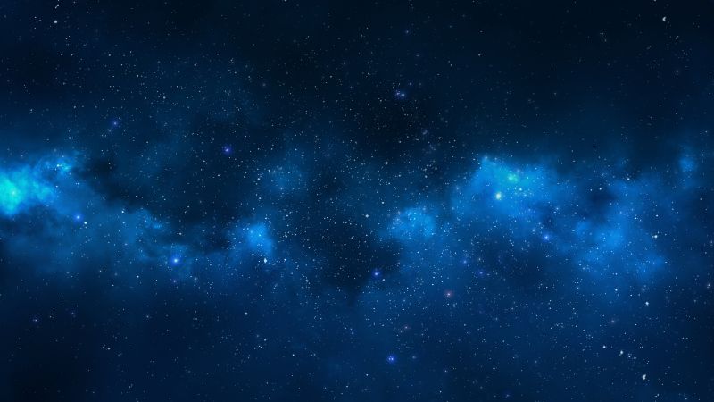 Nebula, space, stars, 4k (horizontal)