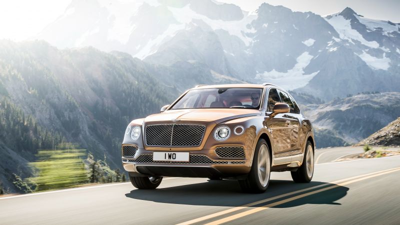 Bentley Bentayga, test, Frankfurt 2015,  (horizontal)