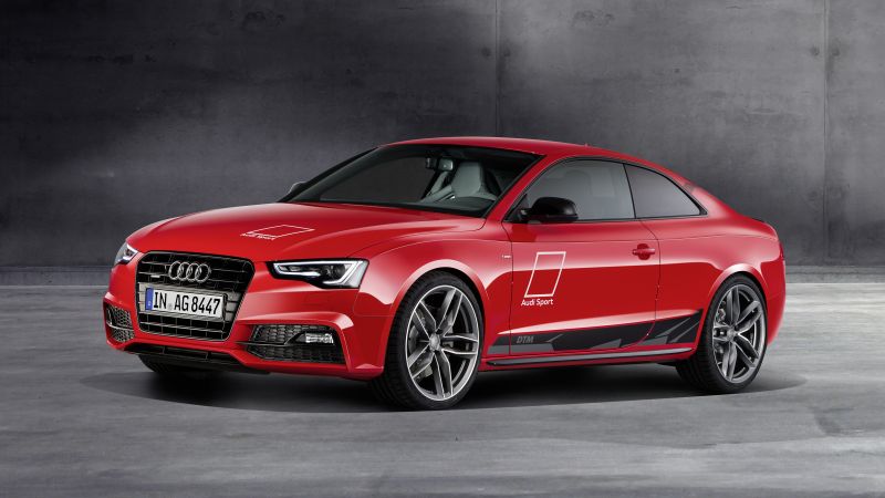 Audi A5, Dtm selection, Audi, red, 2016, supercar 2016 (horizontal)