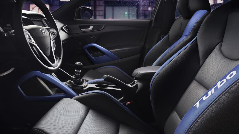 Hyundai Veloster, Rally Edition, interior, sports car, rally, hyundai (horizontal)