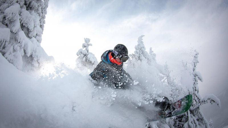 snow, snowboard, winter (horizontal)