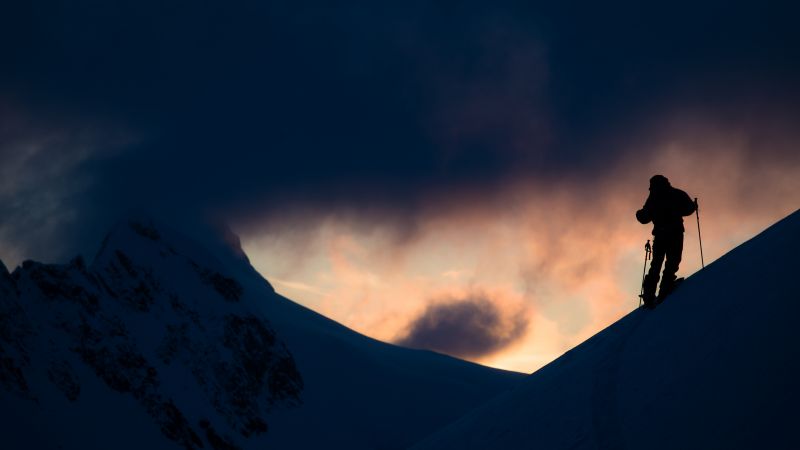 Alaska, Degrees North, Xavier De Le Rue, travel, skiing, snowbording, winter, mountains (horizontal)