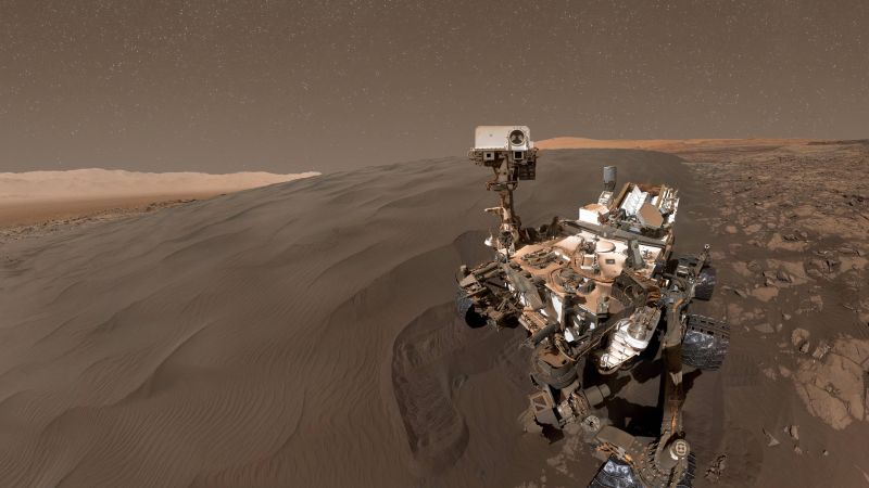 Curiosity Rover, selfie, mars, duna (horizontal)