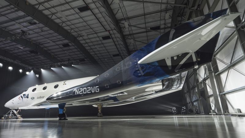 Space ShipTwo, Unity, Virgin Galactic's (horizontal)