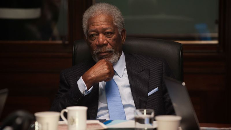 London Has Fallen, Morgan Freeman, Best movies, movie, crime (horizontal)