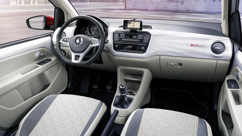 Volkswagen up! "beats", Geneva Auto Show 2016, interior (horizontal)