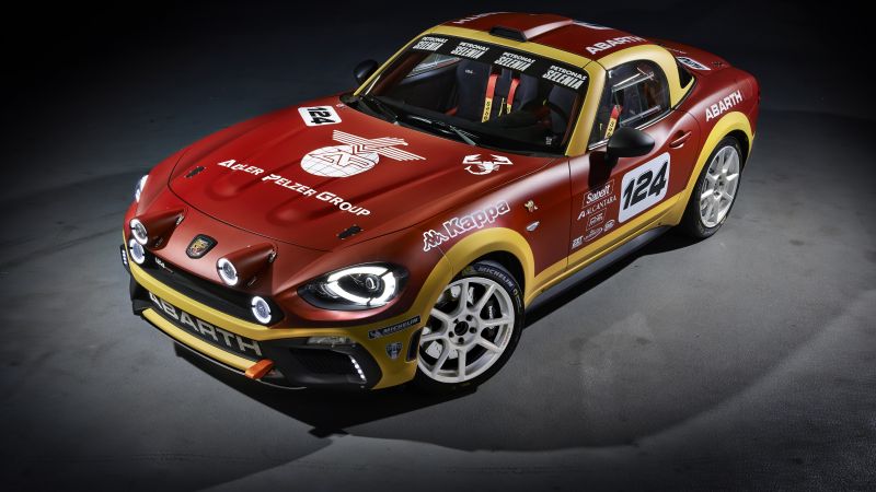 Fiat 124 Spider Abarth, rally edition, Geneva Auto Show 2016, roadster (horizontal)