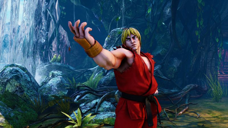 Street Fighter 5, KEN, Best Games, fantasy, PC, PS4 (horizontal)