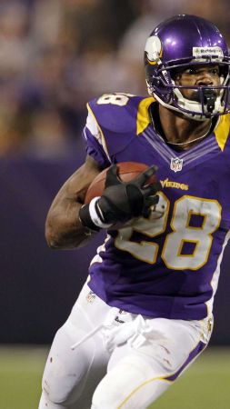 Adrian Peterson, Minnesota Vikings Bar, american football, 28 (vertical)