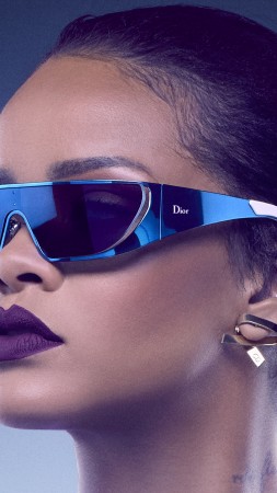 Rihanna, Dior, sunglasses, Jean-Baptiste Mondino, Dior Eyewear (vertical)