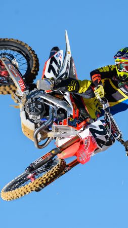 Chad Reed, motocross, fmx, rider (vertical)