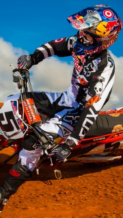 Ryan Dungey, motocross, fmx, rider (vertical)