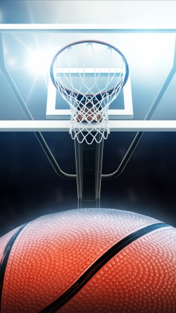 NBA, basketball (vertical)