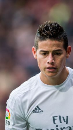 Football, James Rodríguez, The best players 2016, FIFA World Cup, Real Madrid, footballer, James David Rodríguez Rubio (vertical)