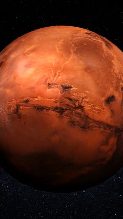 mars, planet, space (vertical)