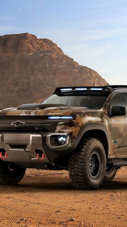 Chevrolet Colorado ZH2, Electric cars, U.S. Army, Vehicle (vertical)