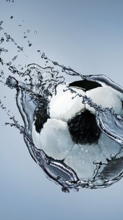 ball, football, water (vertical)