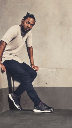 Kendrick Lamar, photo, 4k (vertical)