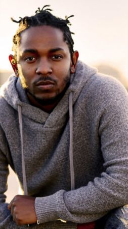 Kendrick Lamar, photo, 4k (vertical)