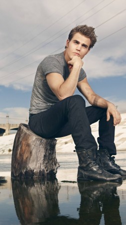 Paul Wesley, photo, 4k (vertical)