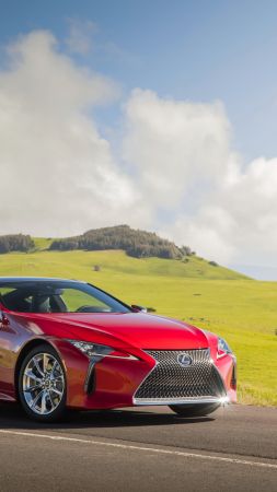 Lexus LC 500, 2018 Cars, 4k (vertical)