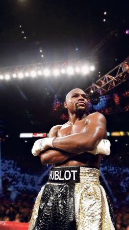 Floyd Mayweather, boxing, 5k (vertical)