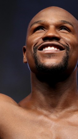 Floyd Mayweather, boxing, 4k (vertical)